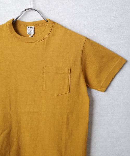 BARNS OUTFITTERS（バーンズアウトフィッターズ）の「【PH2】【BARNS OUTFITTERS】TSURI-AMI SS CREW T 吊り編み ショートスリーブ クルーネック Tシャツ（Tシャツ/カットソー・メンズ・オリーブ/グリーン系その他/グリーン系その他2/ゴールド/カーキ/ピンク系その他・SMALL）」の20枚目の写真