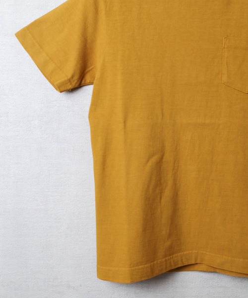 BARNS OUTFITTERS（バーンズアウトフィッターズ）の「【PH2】【BARNS OUTFITTERS】TSURI-AMI SS CREW T 吊り編み ショートスリーブ クルーネック Tシャツ（Tシャツ/カットソー・メンズ・オリーブ/グリーン系その他/グリーン系その他2/ゴールド/カーキ/ピンク系その他・SMALL）」の18枚目の写真