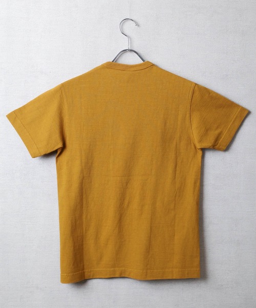 BARNS OUTFITTERS（バーンズアウトフィッターズ）の「【PH2】【BARNS OUTFITTERS】TSURI-AMI SS CREW T 吊り編み ショートスリーブ クルーネック Tシャツ（Tシャツ/カットソー・メンズ・オリーブ/グリーン系その他/グリーン系その他2/ゴールド/カーキ/ピンク系その他・SMALL）」の17枚目の写真