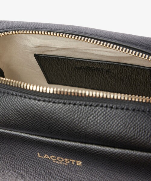 LACOSTE（ラコステ）の「シャンゼリゼ レザースクエアミニショルダーバッグ（ショルダーバッグ・レディース・ブルー/サンドベージュ/ブラック・FREE）」の6枚目の写真