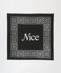 NICE WEATHER（ナイスウェザー）の「【別注】＜Hav-A-Hank＞オープンセンター シグネチャーロゴ バンダナ（ハンカチ/ハンドタオル）」