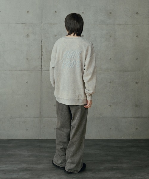 RATTLE TRAP(ラトルトラップ)の「441HZロゴししゅう加工スウェット(スウェット・メンズ・ブラック/グレー・L/M)」の16枚目の写真