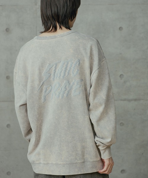 RATTLE TRAP(ラトルトラップ)の「441HZロゴししゅう加工スウェット(スウェット・メンズ・ブラック/グレー・L/M)」の17枚目の写真