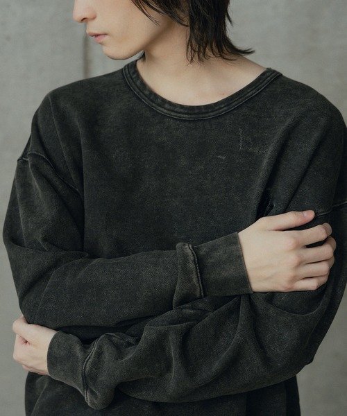 RATTLE TRAP(ラトルトラップ)の「441HZロゴししゅう加工スウェット(スウェット・メンズ・ブラック/グレー・L/M)」の10枚目の写真