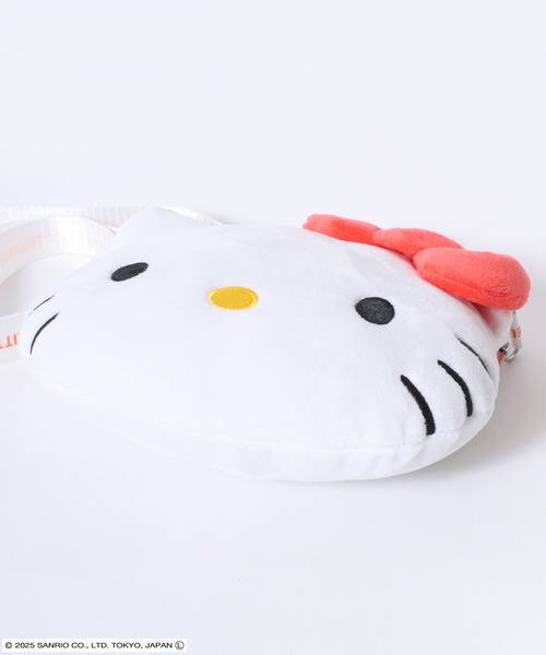 sanrio（サンリオ）の「sanrio（サンリオ）キャラクターぬいぐるみショルダーバッグ/ハローキティ/シナモロール/クロミ/マイメロディ（ショルダーバッグ・レディース・ブラック/ピンク/ホワイト×ブルー/ホワイト×レッド・FREE）」の19枚目の写真