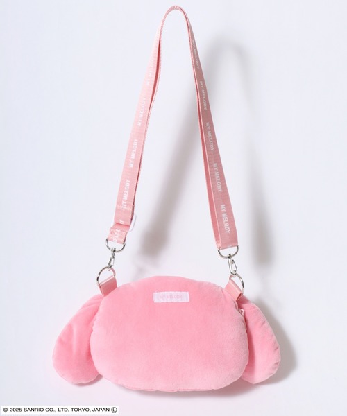 sanrio（サンリオ）の「sanrio（サンリオ）キャラクターぬいぐるみショルダーバッグ/ハローキティ/シナモロール/クロミ/マイメロディ（ショルダーバッグ・レディース・ブラック/ピンク/ホワイト×ブルー/ホワイト×レッド・FREE）」の17枚目の写真