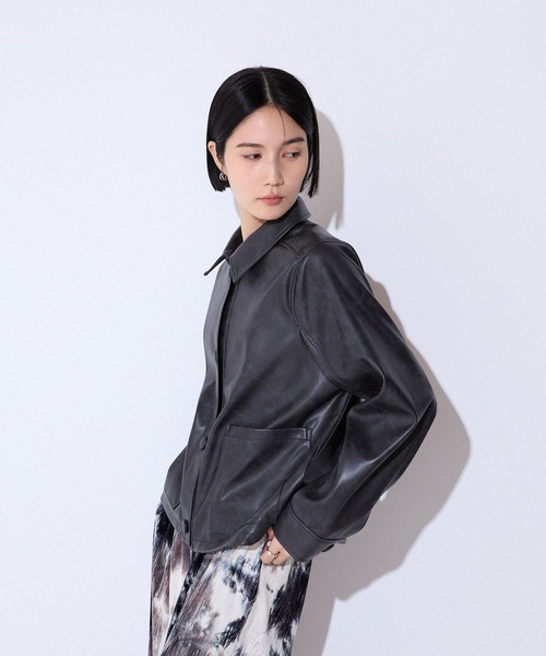 セール】ヴィンテージレザージャケット/591120（ブルゾン）｜JEANASIS