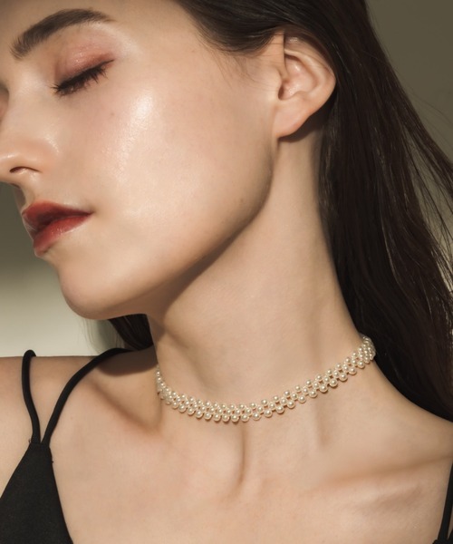 CHOKER/PEARL LINE（ネックレス）｜muku（ムク）のファッション通販