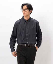 播州織 デニムライク シャンブレーツイルシャツ