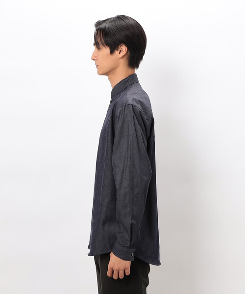 セール】播州織 デニムライク シャンブレーツイルシャツ（シャツ