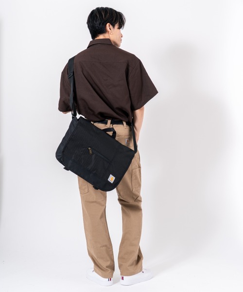Carhartt(カーハート)の「【CARHARTT】メッセンジャーバッグ ユニセックス(メッセンジャーバッグ・メンズ・ブラック・FREE)」の10枚目の写真