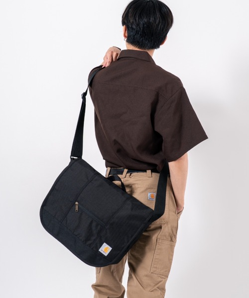 Carhartt(カーハート)の「【CARHARTT】メッセンジャーバッグ ユニセックス(メッセンジャーバッグ・メンズ・ブラック・FREE)」の8枚目の写真