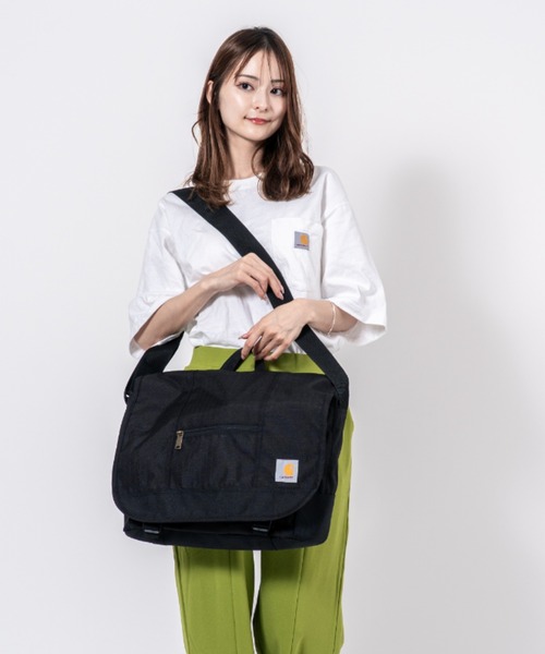Carhartt(カーハート)の「【CARHARTT】メッセンジャーバッグ ユニセックス(メッセンジャーバッグ・メンズ・ブラック・FREE)」の11枚目の写真