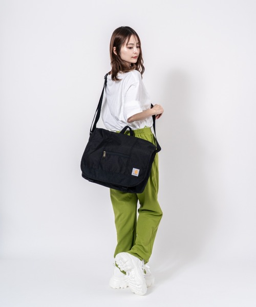Carhartt(カーハート)の「【CARHARTT】メッセンジャーバッグ ユニセックス(メッセンジャーバッグ・メンズ・ブラック・FREE)」の13枚目の写真