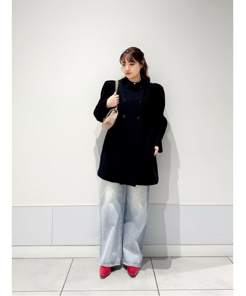 セール】【LOULOU WILLOUGHBY】シャルムビーバーパワショルコート