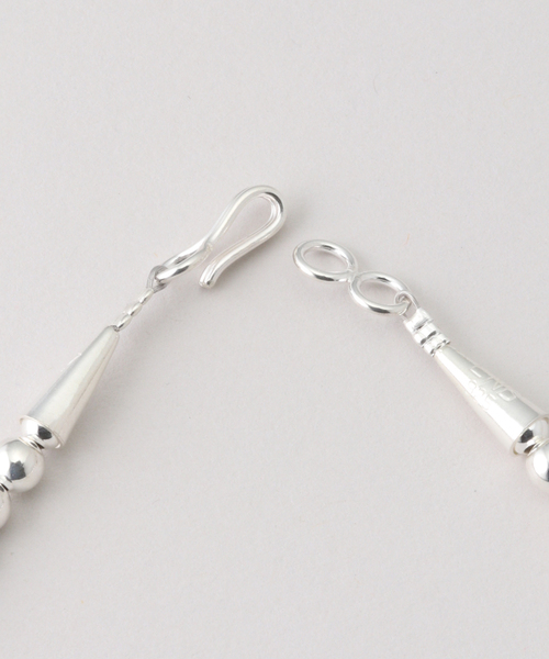 Spick & Span（スピックアンドスパン）の「ERICKA NICOLAS BEGAY ナバホパールNC 5mm/40cm ENB-NPN-5-40（ネックレス・レディース・シルバー・FREE）」の2枚目の写真