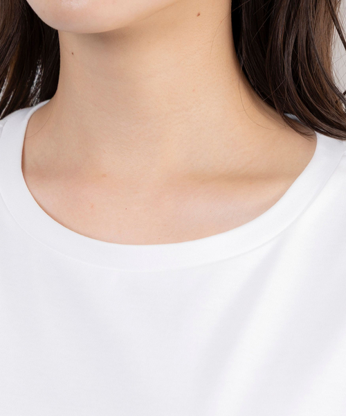 NARACAMICIE(ナラカミーチェ)の「【NARACAMICIE】ノースリカットソー(Tシャツ/カットソー・レディース・ブラック/ブラウン/ホワイト・M)」の8枚目の写真