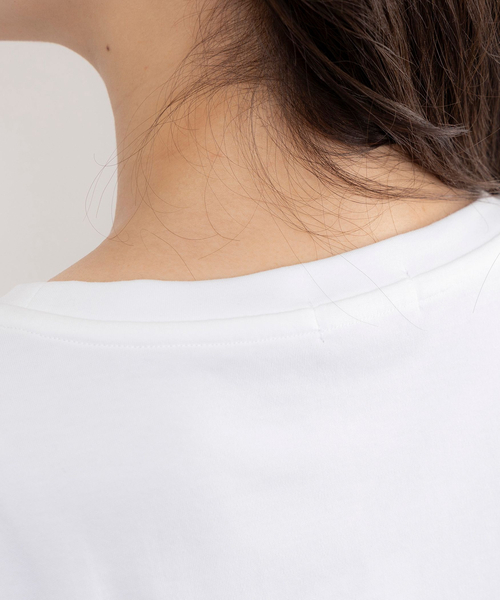 NARACAMICIE(ナラカミーチェ)の「【NARACAMICIE】ノースリカットソー(Tシャツ/カットソー・レディース・ブラック/ブラウン/ホワイト・M)」の9枚目の写真