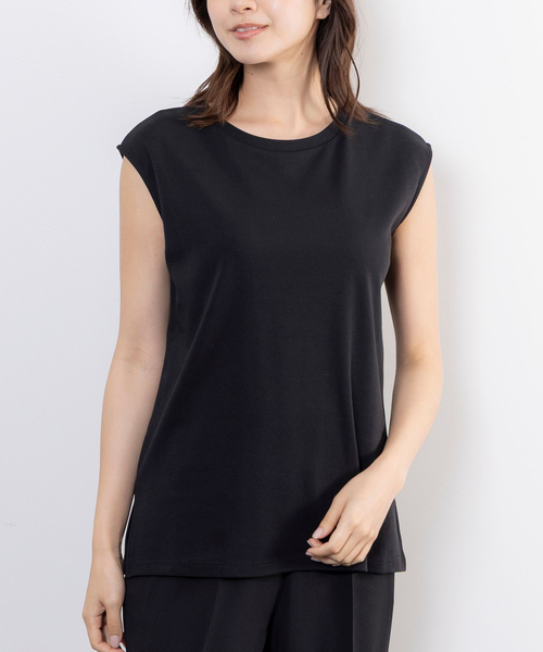 NARACAMICIE(ナラカミーチェ)の「【NARACAMICIE】ノースリカットソー(Tシャツ/カットソー・レディース・ブラック/ブラウン/ホワイト・M)」の12枚目の写真