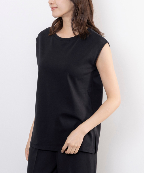 NARACAMICIE(ナラカミーチェ)の「【NARACAMICIE】ノースリカットソー(Tシャツ/カットソー・レディース・ブラック/ブラウン/ホワイト・M)」の13枚目の写真