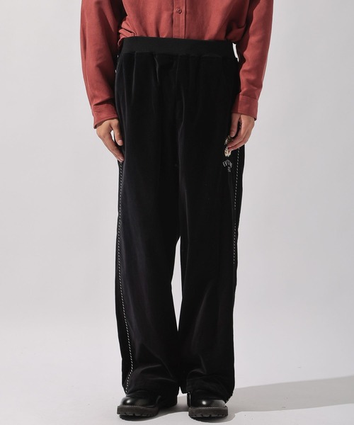 niko and...（ニコアンド）の「ベロア刺繍スカパンツ（その他パンツ・メンズ・ボルドー/ブラック/グリーン・MEDIUM/LARGE）」の13枚目の写真