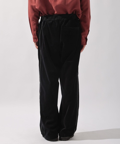 niko and...（ニコアンド）の「ベロア刺繍スカパンツ（その他パンツ・メンズ・ボルドー/ブラック/グリーン・MEDIUM/LARGE）」の15枚目の写真