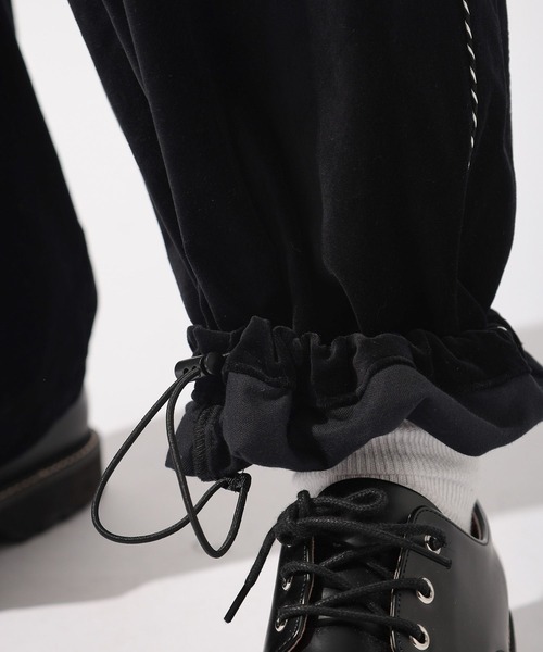 niko and...（ニコアンド）の「ベロア刺繍スカパンツ（その他パンツ・メンズ・ボルドー/ブラック/グリーン・MEDIUM/LARGE）」の22枚目の写真