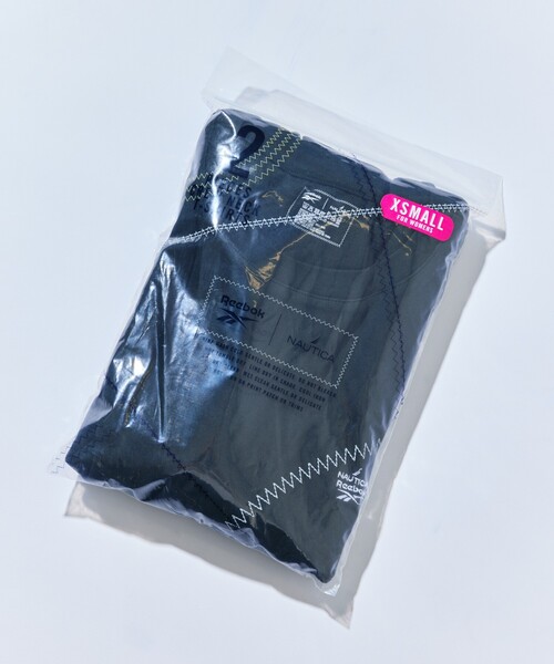 FREAK'S STORE(フリークスストア)の「Reebok × NAUTICA/リーボック × ノーティカ 【Exclusive】2パック ダブルネーム ワンポイント ショートスリーブ Tシャツ(Tシャツ/カットソー・レディース・ブラック/ホワイト・X-SMALL)」の2枚目の写真