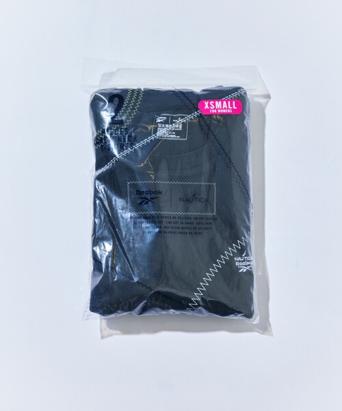 FREAK'S STORE(フリークスストア)の「Reebok × NAUTICA/リーボック × ノーティカ 【Exclusive】2パック ダブルネーム ワンポイント ショートスリーブ Tシャツ(Tシャツ/カットソー・レディース・ブラック/ホワイト・X-SMALL)」の13枚目の写真