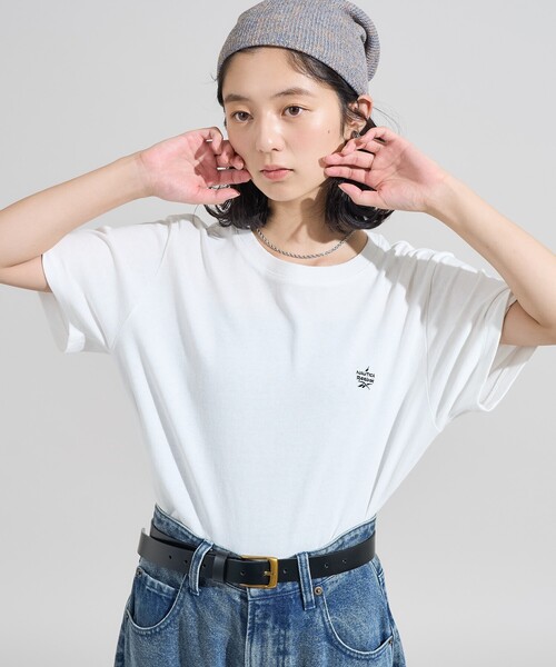 FREAK'S STORE(フリークスストア)の「Reebok × NAUTICA/リーボック × ノーティカ 【Exclusive】2パック ダブルネーム ワンポイント ショートスリーブ Tシャツ(Tシャツ/カットソー・レディース・ブラック/ホワイト・X-SMALL)」の22枚目の写真