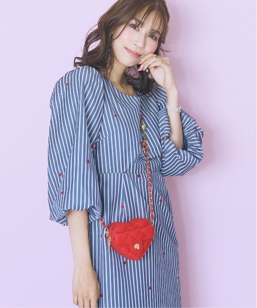 セール】＜大きいサイズ＞オリジナルハート刺しゅうカシュクール