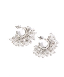 クリアツブドロップピアス / 589532