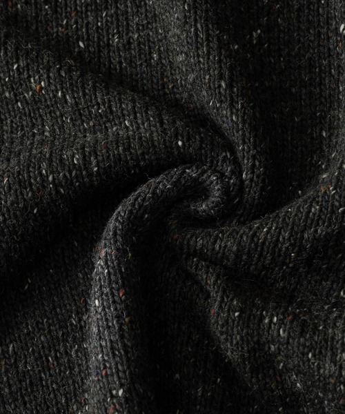 Elanque（エランク）の「Volume nep knit/ボリュームネップニット（ニット/セーター・メンズ・ブラウン/カーキ/グレー/ブラック・MEDIUM/LARGE）」の11枚目の写真