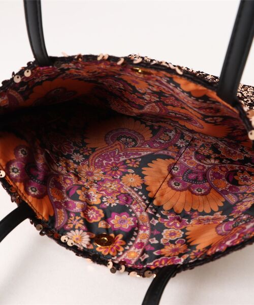 ANNA SUI(アナスイ)の「スパンコール トートバッグ(トートバッグ・レディース・ブラック/ブラウン・FREE)」の4枚目の写真