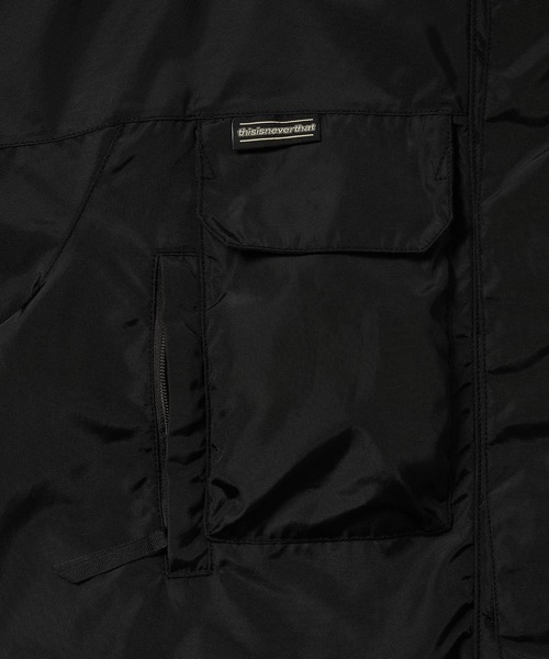 thisisneverthat（ディスイズネバーザット）の「SP-Logo Wading Jacket（ナイロンジャケット・メンズ・レッド系その他/ブラック・L/M/S/XL）」の4枚目の写真
