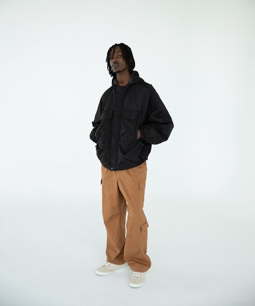 thisisneverthat（ディスイズネバーザット）の「SP-Logo Wading Jacket（ナイロンジャケット・メンズ・レッド系その他/ブラック・L/M/S/XL）」の7枚目の写真