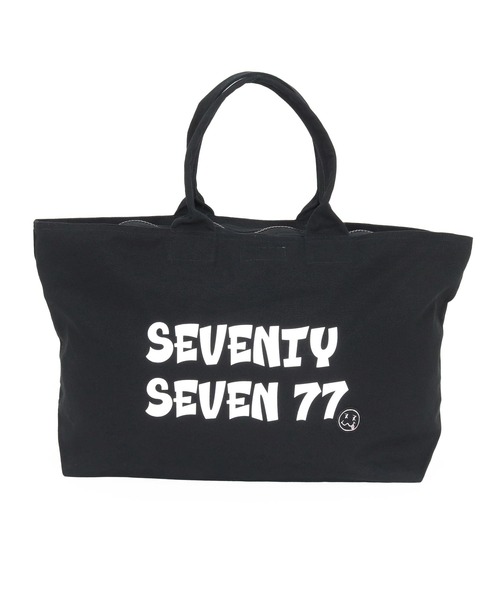 seventy seven(セブンティセブン)の「mko13170-large tote bag(77funny) トートバッグ(7725W340)(トートバッグ・メンズ・ネイビー/ナチュラル/ブラック・FREE)」の18枚目の写真