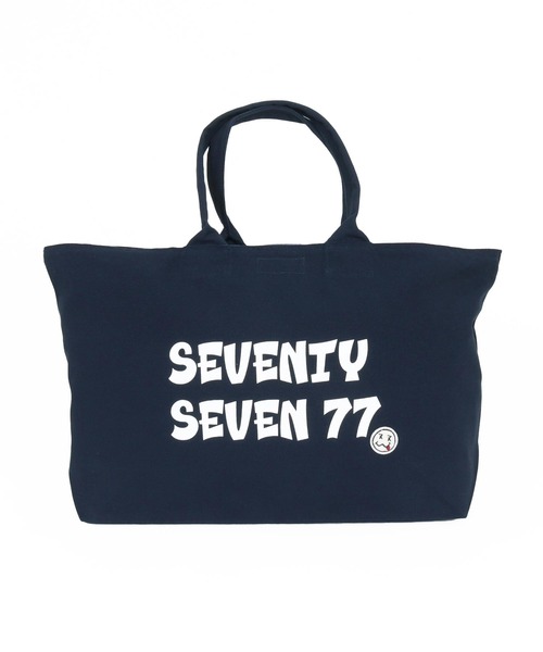 seventy seven(セブンティセブン)の「mko13170-large tote bag(77funny) トートバッグ(7725W340)(トートバッグ・メンズ・ネイビー/ナチュラル/ブラック・FREE)」の19枚目の写真