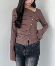 archives | ２ｗａｙアシメボタンカットＴＯＰＳ(Tシャツ/カットソー)