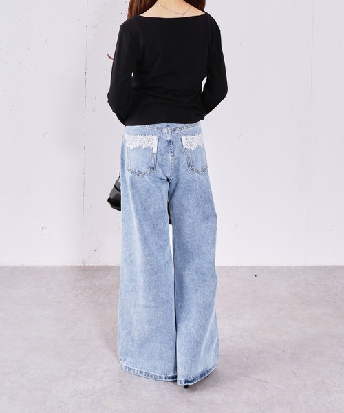 archives（アルシーヴ）の「２ｗａｙアシメボタンカットＴＯＰＳ（Tシャツ/カットソー・レディース・チャコールグレー/アイボリー/ブラック/モカ・MEDIUM）」の9枚目の写真