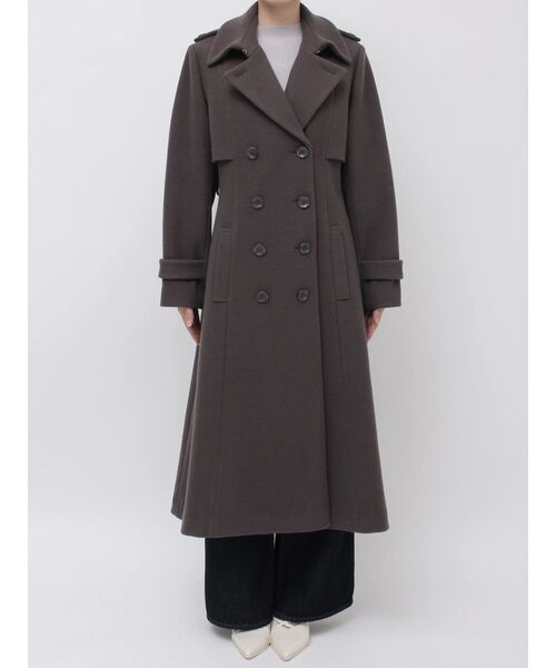 さっちゃん☆タグ付き新品！2wayトレンチコート 2WAYオフショルトレンチコート[品番：MKSW0045918]｜GYDA