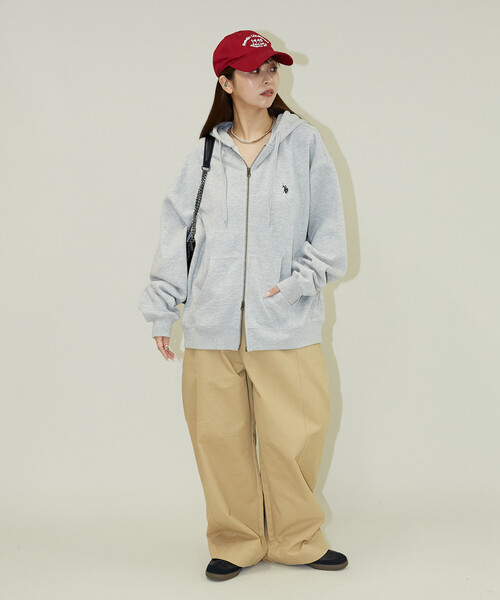 セール】U.S. POLO ASSN./ユーエスポロアッスン 別注 FULL ZIP HOODIE