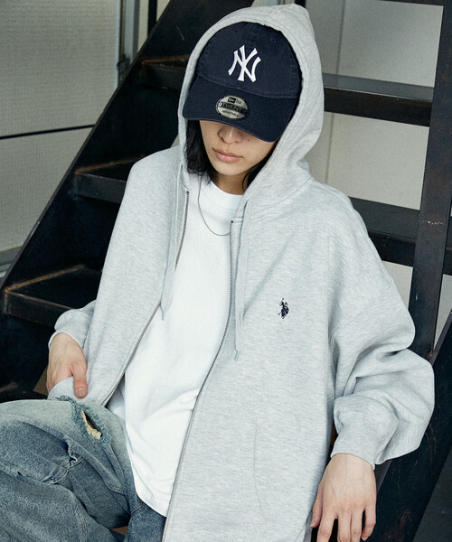 セール】U.S. POLO ASSN./ユーエスポロアッスン 別注 FULL ZIP HOODIE