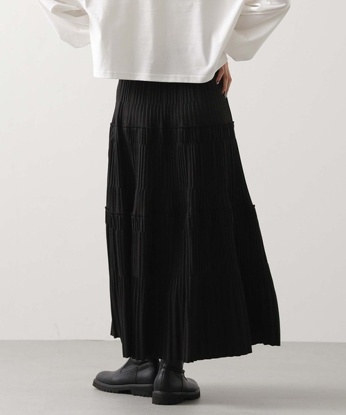 【Gready Brilliant】新品未使用 エコレザープリーツスカート Gready Brilliantフェイクレザープリーツスカート | SEKIMIKI Online