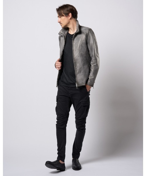 wjk(ダヴルジェイケイ)の「slim easy banana cargo(カーゴパンツ・メンズ・ブラック/カーキ・SMALL/MEDIUM/LARGE/X-LARGE)」の22枚目の写真
