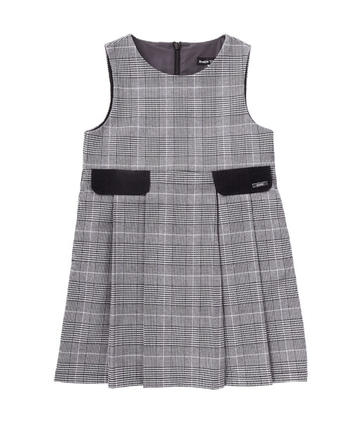 BeBe（ベベ）の「【お揃い】グレンチェックプリーツジャンパースカート（ジャンパースカート・キッズ・ブラウン系その他/グレー系その他・120cm/140cm/130cm/150cm/110cm）」の11枚目の写真