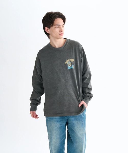 ELEMENT(エレメント)の「ELEMENT メンズ TAG LS ロンT 【2025年秋冬モデル】/エレメントバックプリントビックシルエット長袖ロンT(Tシャツ/カットソー・メンズ・ブラック系その他/ブラック/ホワイト・X-LARGE/LARGE/MEDIUM)」の16枚目の写真