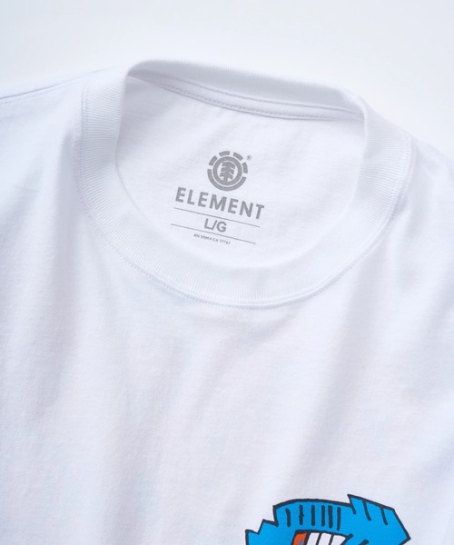 ELEMENT(エレメント)の「ELEMENT メンズ TAG LS ロンT 【2025年秋冬モデル】/エレメントバックプリントビックシルエット長袖ロンT(Tシャツ/カットソー・メンズ・ブラック系その他/ブラック/ホワイト・X-LARGE/LARGE/MEDIUM)」の9枚目の写真