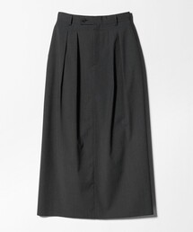 BEAUTY&YOUTH UNITED ARROWS（ビューティーアンドユースユナイテッドアローズ）の「毛ブレンド ストライプ タックロングスカート  防シワ ウォッシャブル（スカート・レディース）」