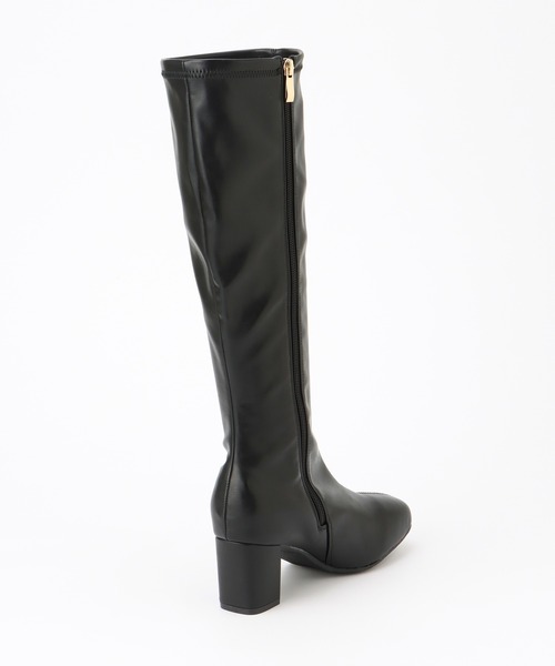 Honeys(ハニーズ)の「ヒールロングブーツ(ブーツ・レディース・ダークブラウン/ブラック・3L/L/LL/M/S)」の14枚目の写真